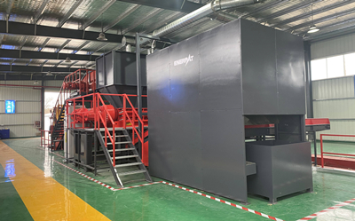 浙江臺州某紙廠廢料破碎處置案例