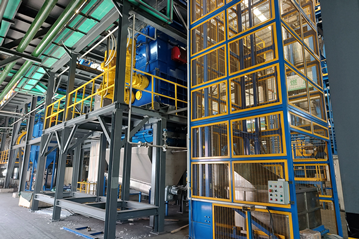 武漢某動力電池再生技術(shù)公司定制鋰電池破碎分選案例