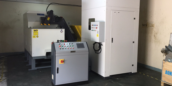 機(jī)加工鐵屑壓塊機(jī)——讓廢屑“蝶變”再生新力量