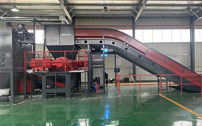 昆山千燈鎮(zhèn)固廢處理中心大件垃圾資源化案例