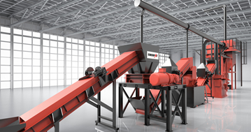 福州某鋁業(yè)公司定制鋁屑壓餅機(jī)案例