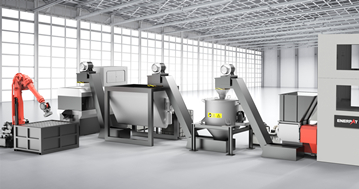 福州某鋁業(yè)公司定制鋁屑壓餅機案例