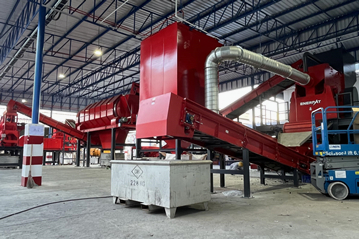 中天科技定制編織袋破碎清洗案例