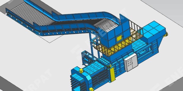 恩派特全自動廢紙殼壓縮打包機廠家特色