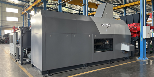 恩派特大型鋁屑壓塊機——高效運作，鋁屑處理產(chǎn)量“狂飆”