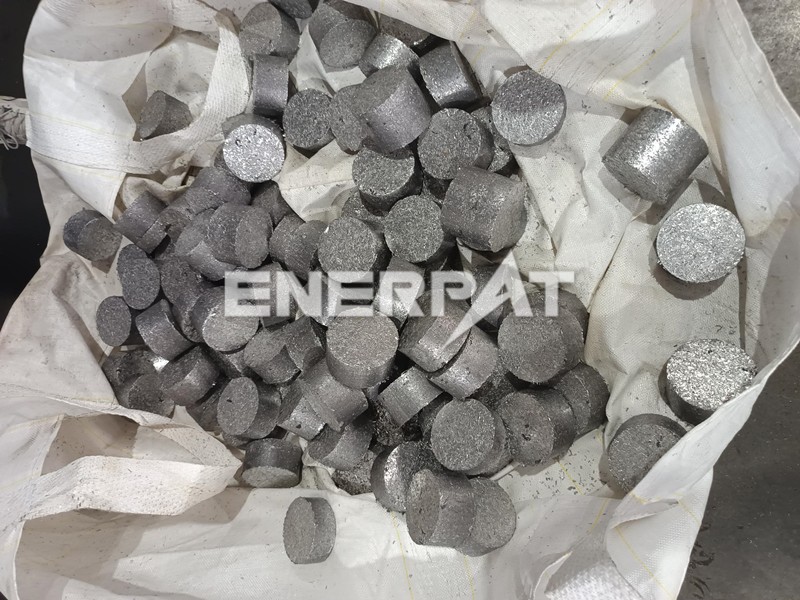 雙出餅鋁屑壓餅機(jī)