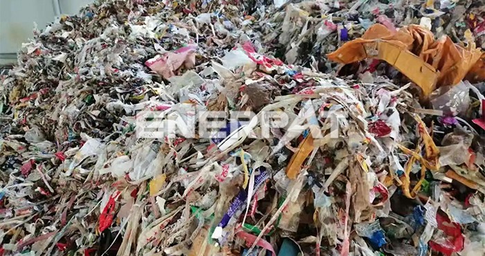 紙廠廢料破碎生產(chǎn)線