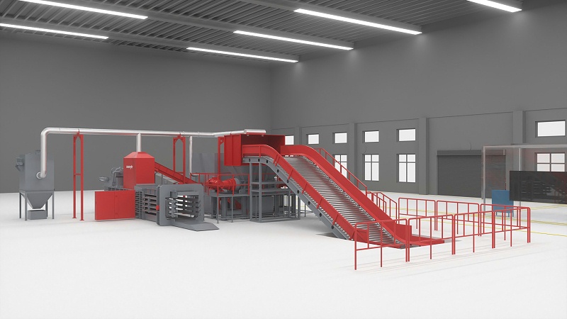 塑料破碎機(jī)成套設(shè)備