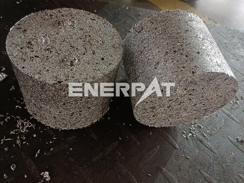 車床鐵屑壓塊機