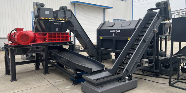 設(shè)備升級(jí) | 恩派特廢舊濾油器回收處理線，資源循環(huán)利用再提速！