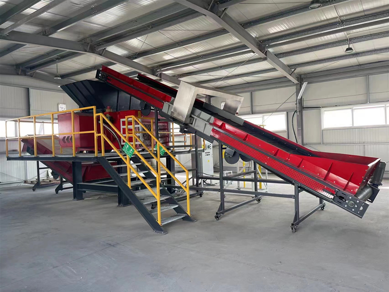 巴斯夫化工定制廢塑料破碎處理設備案例