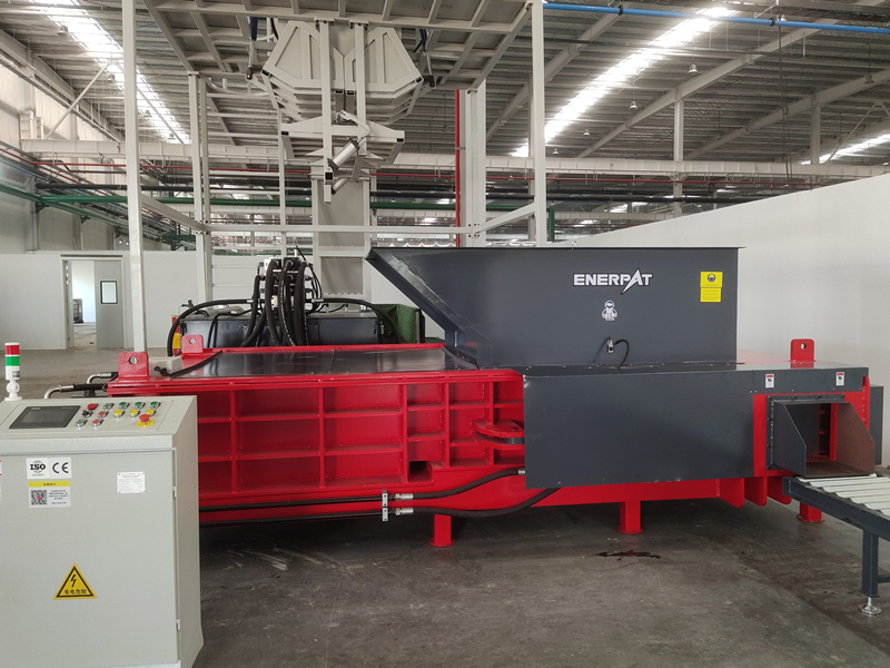 江蘇ZY新能源材料有限公司與恩派特定制鋁箔壓塊機(jī)案例