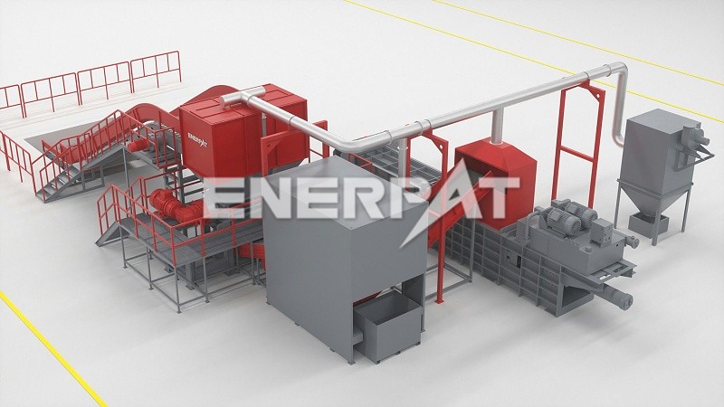 英國(guó)恩派特大件垃圾處理線