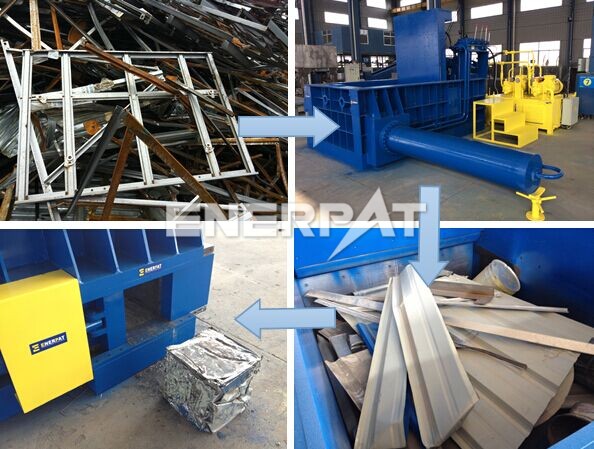 恩派特廢金屬打包機(jī)