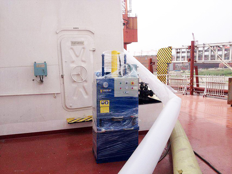 江蘇德劭與恩派特定制垃圾打包機(jī)案例